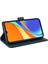 Xiaomi Redmi 9c Kickstand Premium Deri 4 Için Flip Case Köşe Üç (Yurt Dışından) 4
