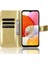 Samsung Galaxy A15 5g Cep Telefon Kılıfı Çılgın At Doku Deri Deri Koruyucu Kapak (Yurt Dışından) 2