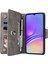 Samsung Galaxy A05 4g Deri Kılıf Cüzdan Fermuarlı Cep Telefonu Kapağı (Yurt Dışından) 3
