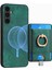 Samsung Galaxy M15 5g Manyetik Retro Ayrılabilir Kart Tutucu Telefon Kabuğu (Yurt Dışından) 5