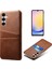 Samsung Galaxy A25 5g Kart Tutucu Deri + Pc Telefon Kapağı (Yurt Dışından) 1