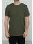 Hscstore Erkek Bisiklet Yakalı Haki T-Shirt- 8405 1