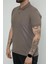 Hscstore Erkek Polo Yakalı Vizon T-Shirt- 8420 2