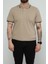 Hscstore Erkek Polo Yakalı Vizon T-Shirt- 8421 1