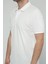 Hscstore Erkek Polo Yakalı Beyaz T-Shirt- 8420 2