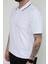 Hscstore Erkek Polo Yakalı Beyaz T-Shirt- 8421 2