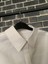 Beyaz Gizli Düğmeli Slim Fit Poplin Gömlek 3
