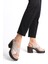Deri Silver 10 cm Platform Çapraz Kadın Sandalet TMD20241002 4