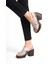 Deri Silver 10 cm Platform Çapraz Kadın Sandalet TMD20241002 5
