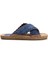 Osaka Indigo Mavi Kadın Espadril Terlik 1
