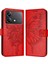 Xiaomi Poco X6 Neo 5g Premium Deri Manyetik Kabartma Flip Case (Yurt Dışından) 1