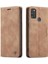 Samsung Galaxy M21 Flip Case Için Folio Kitap Vintage Pu Deri Cüzdan (Yurt Dışından) 1