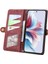 Oppo Oppo 11F 5g Için Flip Case Basit Iş Darbeye Deri Kılıf (Yurt Dışından) 4