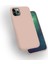 Megafox Teknoloji Apple iPhone 11 Pro Max Uyumlu Kılıf Silk Silikon, Pembe 1