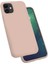 Apple iPhone 11 Uyumlu Kılıf Silk Silikon, Pembe 1