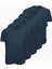 5 Li Paket Füme Erkek T-Shirt Loose Fit / %100 Pamuk Bol Rahat Kesim 5M6040 1