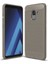 Samsung Galaxy A8 2018 Uyumlu Kılıf Room Silikon Kapak, Gri 1
