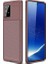 Samsung Galaxy A91 (S10 Lite) Uyumlu Kılıf Negro Silikon Kapak, Kahverengi 1