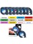 Dymo Letratag Muadili Şerit Etiket Plastik Yeşil 12 mm x 4 mt 5