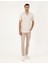 Erkek Bej Slim Fit Örme Gömlek 50288946-VR011 4