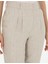 Kadın Bej Keten Karışımlı Carrot Fit Pantolon 50285479-VR011 5