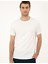Erkek Ekru Slim Fit Tişört 50288914-VR019 3