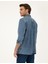 Erkek Koyu Mavi Regular Fit Uzun Kollu Jean Gömlek 50288244-VR032 5