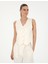 Kadın Ekru Regular Fit Yelek 50282083-VR019 3