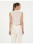 Kadın Ekru Regular Fit Yelek 50282083-VR019 5