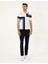 Erkek Lacivert Carrot Fit Jogger Kanvas Pantolon 50289230-VR033 3