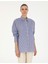 Kadın Lacivert Oversize Uzun Kollu Gömlek 50284550-VR033 1