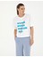 Kadın Beyaz Comfort Fit Tişört 50282607-VR013 1
