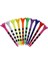 10X Golf Tees Açı Golfçü Için Hediye Başlayanlar Erkekler Kadınlar 70MM (Yurt Dışından) 3