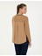 Kadın Bej Comfort Fit Örme Bluz 50283412-VR011 5
