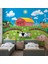 Çiftlik Çocuk Çocuk Odası Duvar Kağıdı Baskı 1