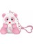 Coccolotti Interaktif Sesli ve Işıklı Sevimli Pandalar Anahtarlık & Çanta Akesesuarı - Pembe Panda 3