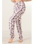 Kadın Çiçek Desenli Pijama Altı 4