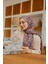 Leopar Desen Lacivert Soft Pamuk Şal 3