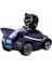 Racerverse Tekli Model Araba - Figürlü Yarış Arabası - Marvel Black Panther Kara Panter - 7 cm 2