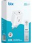 BX1P65G Gan 65W Type-C Pd Akım Korumalı ve LED Göstergeli Hızlı Şarj Cihazı Beyaz 6
