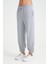 Kadın Beli Lastikli Paça Detaylı Düz Basic Eşofman Altı 4