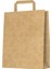 Flat Saplı Kraft Poşet 31X41X12 -Naturel-25 Adet 1