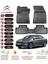 Citroen C-Ellyese 2019 Model 3D Araca Özel Havuzlu Paspas Takımı 1