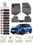 Peugeot 2008 2021 Model 3D Araca Özel Havuzlu Paspas Takımı 1
