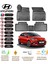 Hyundai I20 2016 Model 3D Araca Özel Havuzlu Paspas Takımı 1