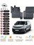 Opel Vivaro Panelvan 2019 Model 3D Araca Özel Havuzlu Paspas Takımı 1
