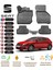Seat Leon 2014 Model 3D Araca Özel Havuzlu Paspas Takımı 1