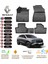 Renault Austral Mild Hybrıd 2023 Model 3D Araca Özel Havuzlu Paspas Takımı 1