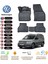 Volkswagen Caddy 2024 Model 3D Araca Özel Tam Uyumlu Havuzlu Paspas Takımı 2
