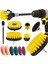 Set-11 Adet Tarzı Elektrikli Matkap Fırça Seti Eki Güç Scrubber Temizleme Aracı Kiti Harç Fayans Mastik Mutfak Banyo Küvet Tuvalet Yüzeyi (Yurt Dışından) 2